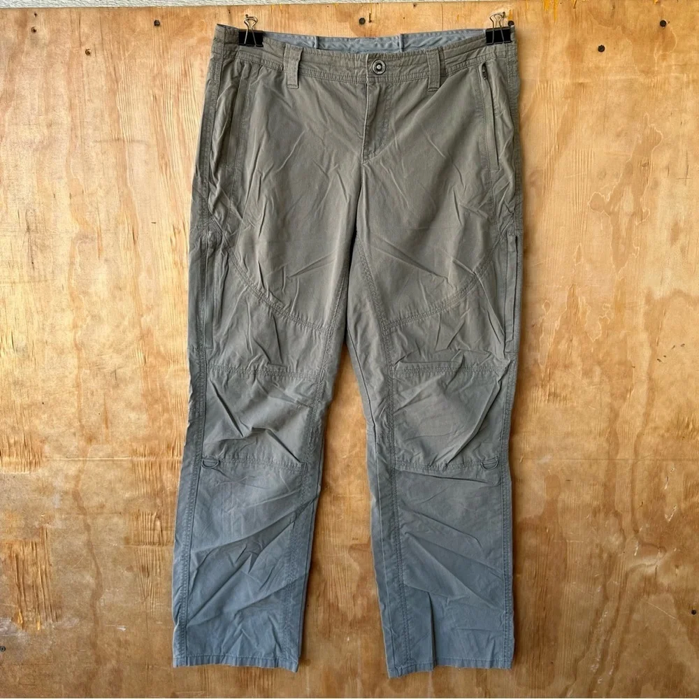 Kuhl Women's Straight Leg Pants in Olive Gray